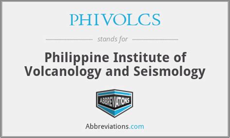 phivolcs pronunciation|PHILVOCS Meanings .